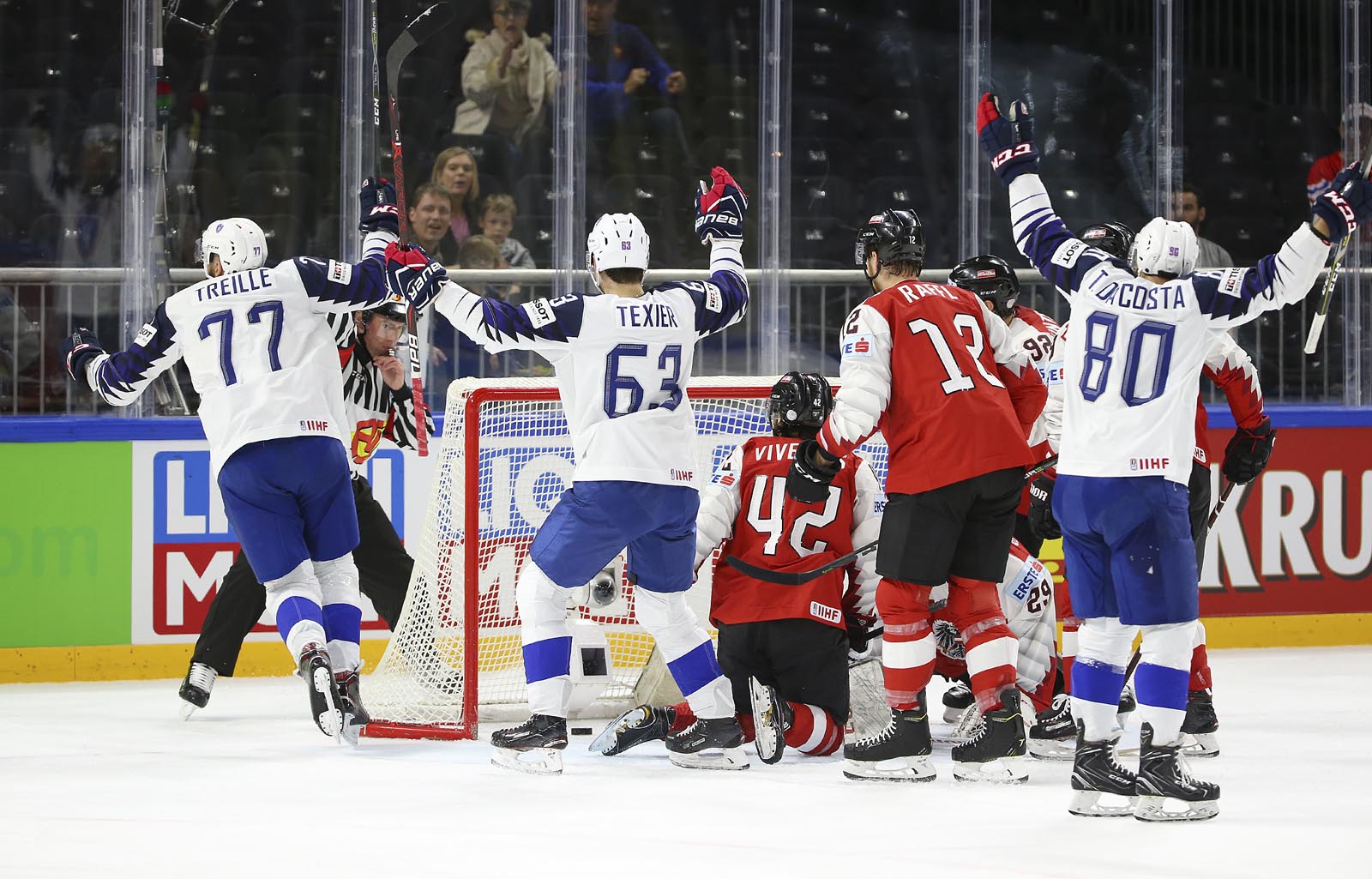 IIHF - Gallery: France vs. Austria