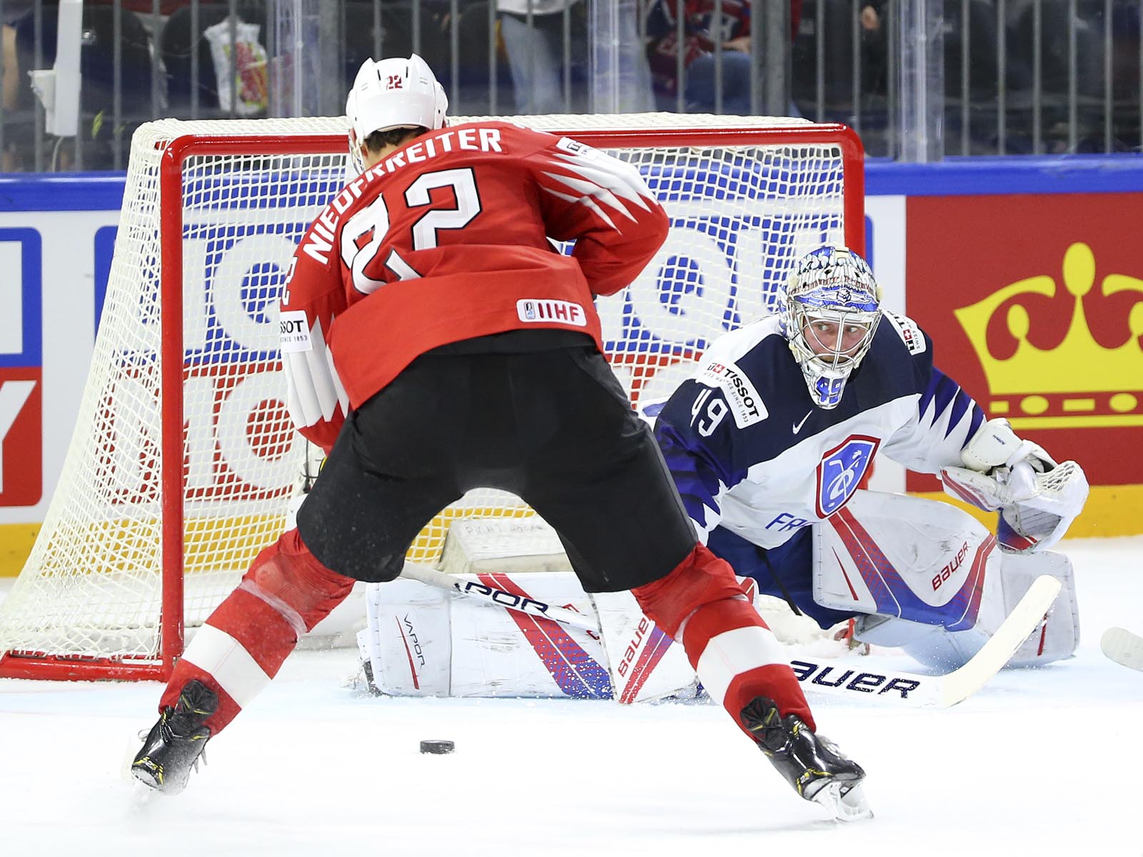 IIHF - Gallery: Switzerland vs. France