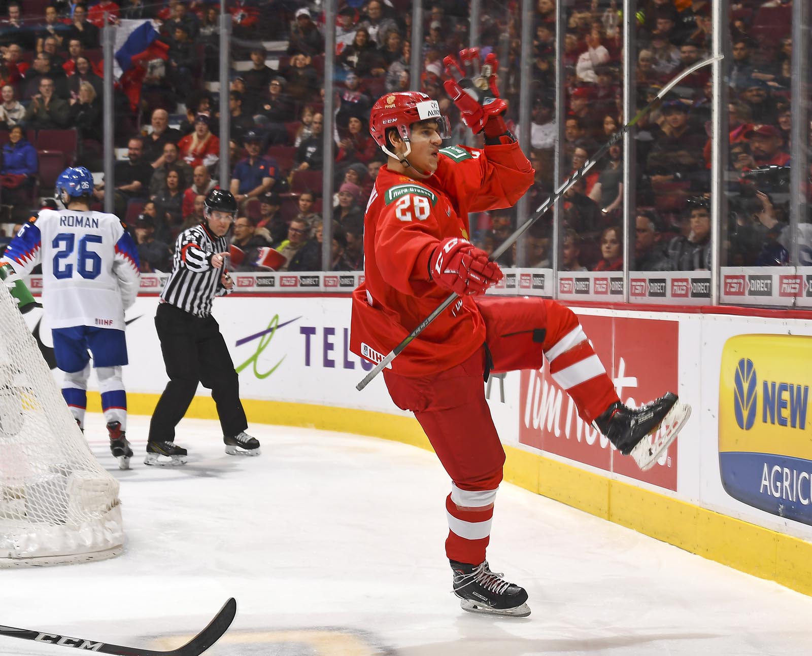 IIHF - Gallery: Russia vs. Slovakia (2019 IIHF WJC)