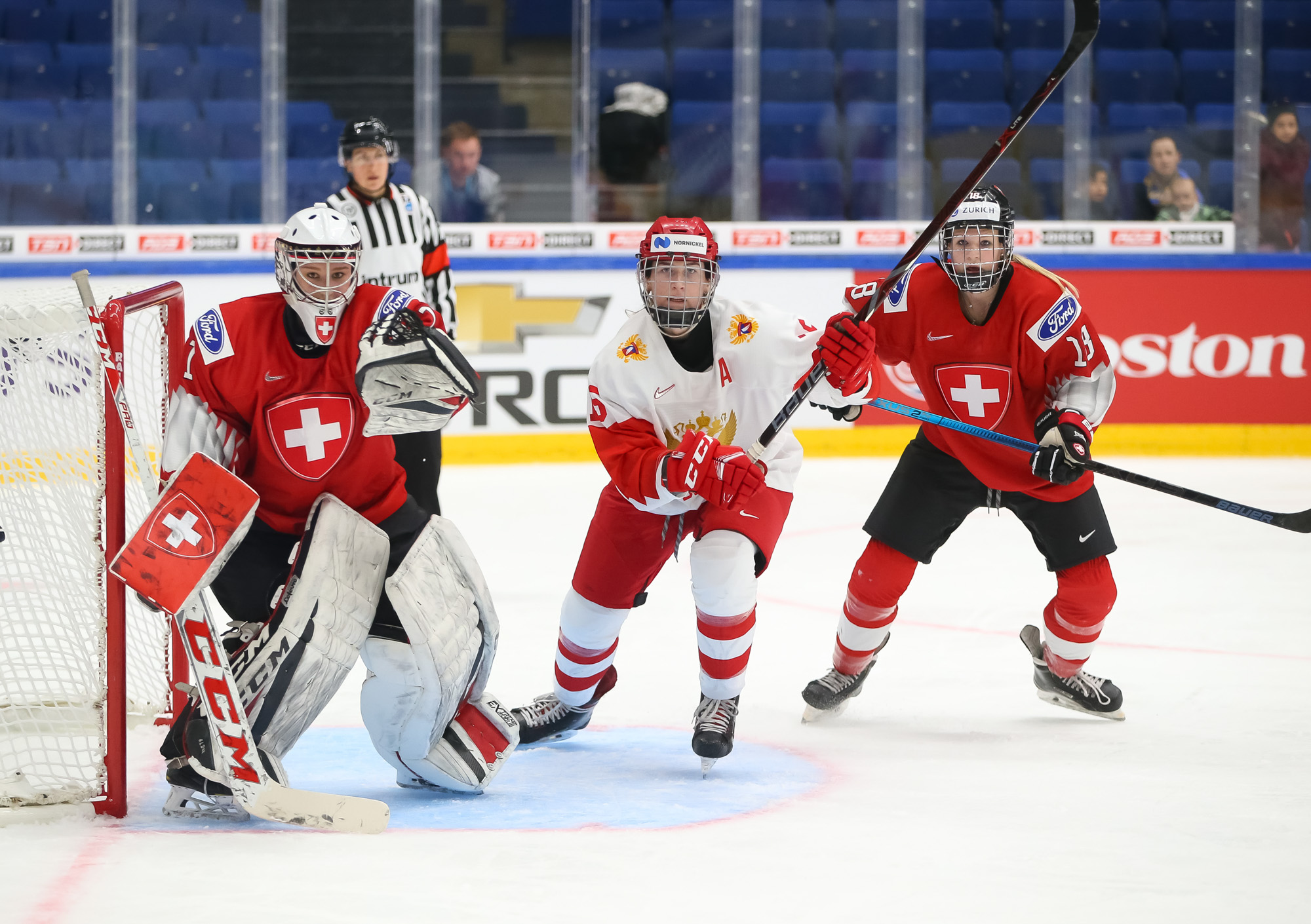 IIHF Gallery Russia vs. Switzerland 2019 IIHF Ice Hockey Women's