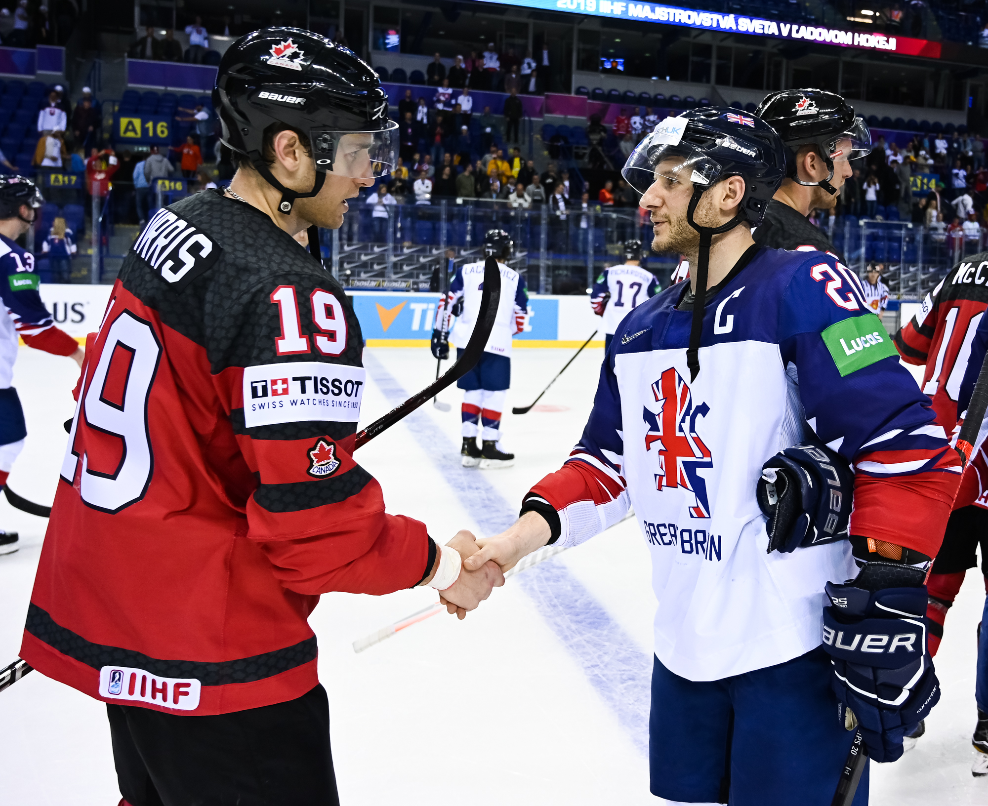 IIHF - Gallery: Great Britain vs. Canada - 2019 IIHF Ice ...