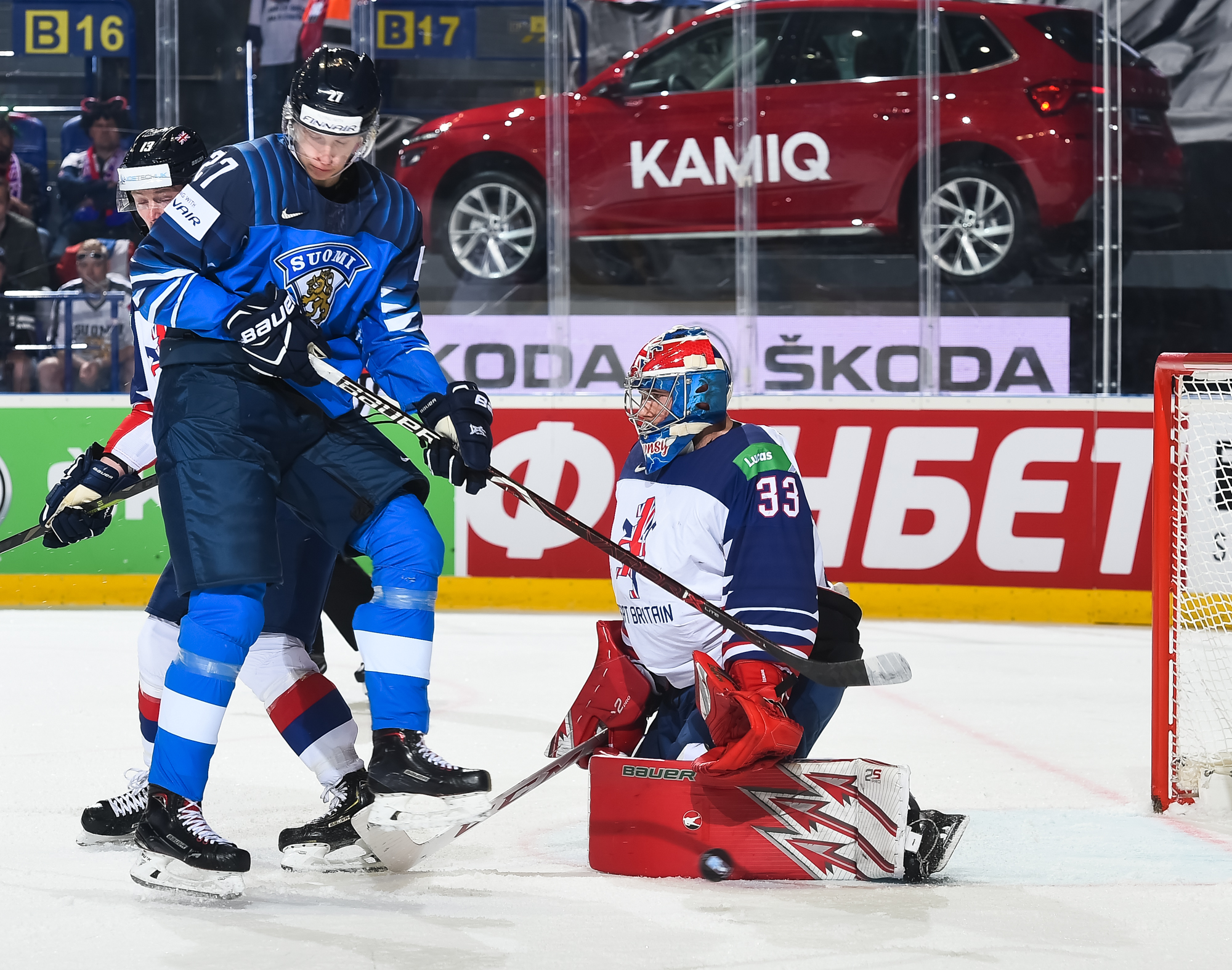 IIHF - Gallery: Finland vs. Great Britain - 2019 IIHF Ice ...