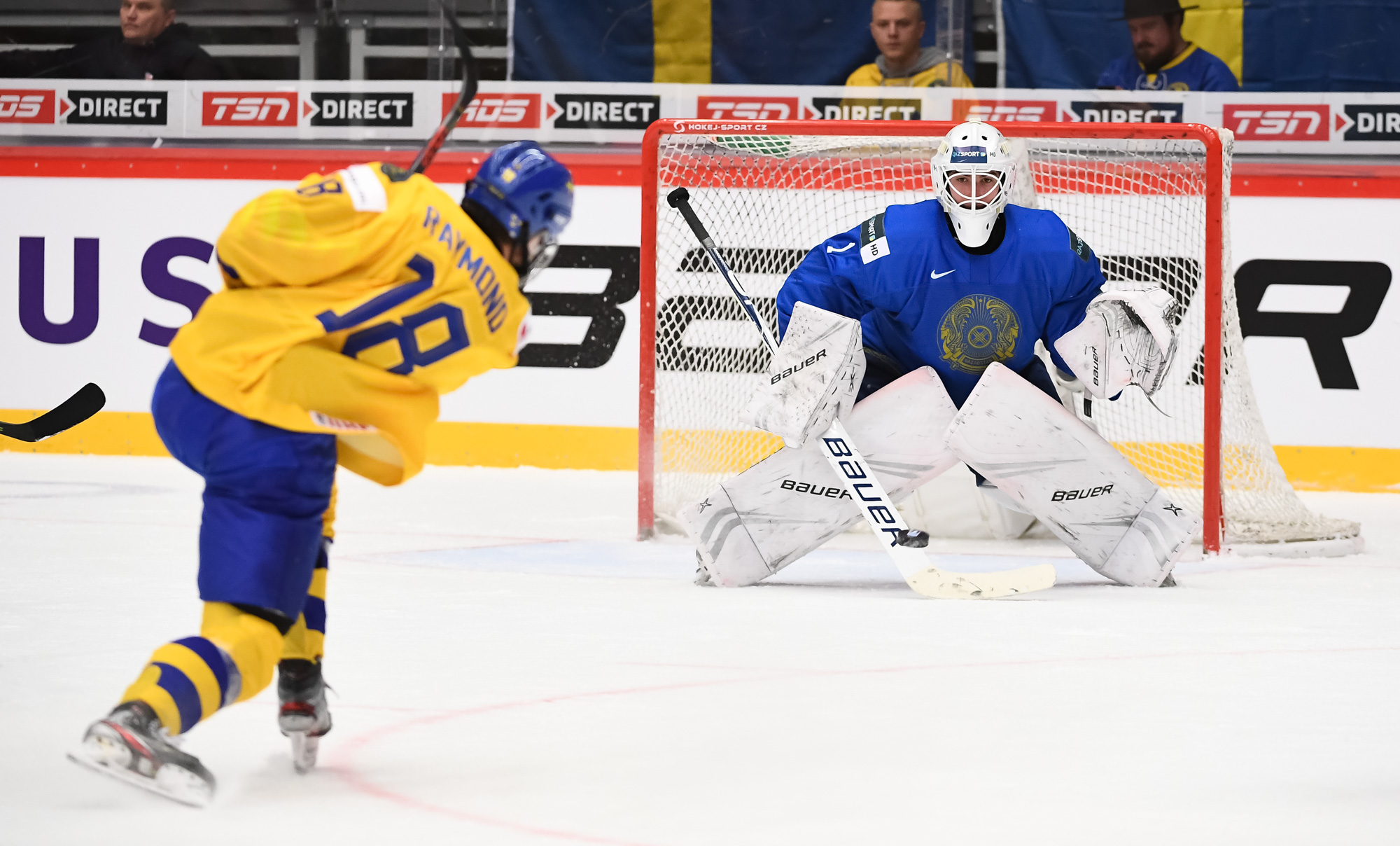 IIHF - Swedes keep Kazakhstan winless