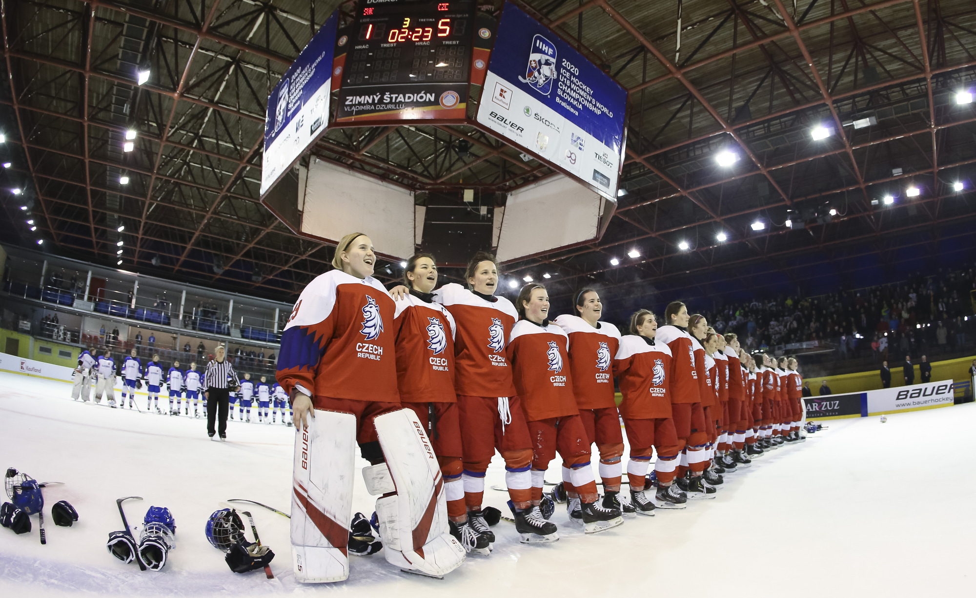 IIHF Gallery Slovakia vs. Czech Republic 2020 IIHF Ice Hockey U18