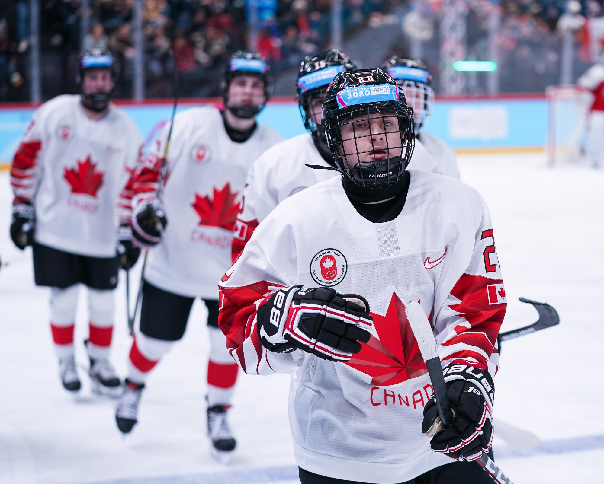 IIHF - Gallery: Denmark vs. Canada - 2020 Youth Olympic Games (Men)