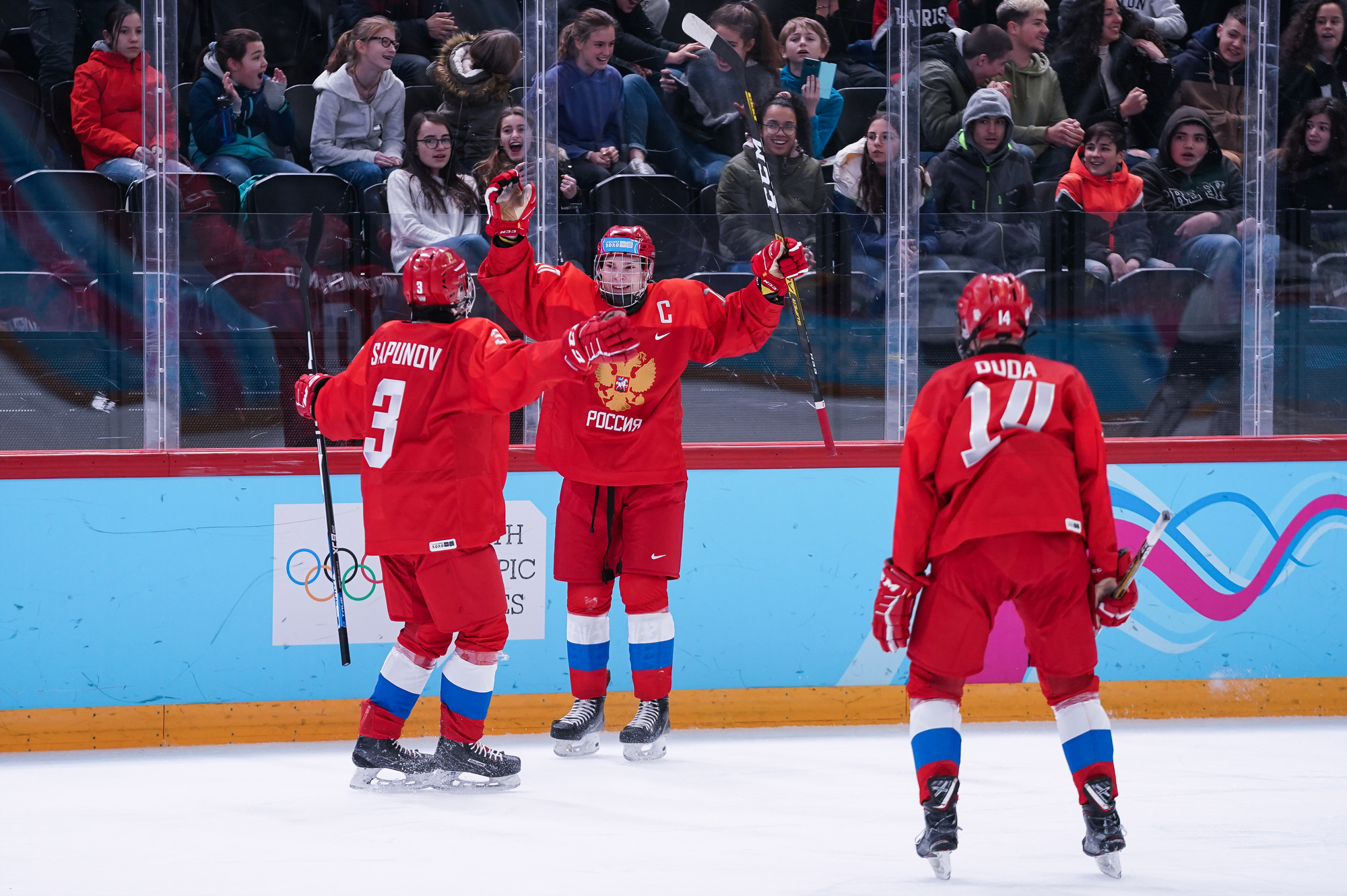 IIHF - Gallery: Russia vs. Finland (SF) - 2020 Youth ...